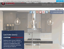 Tablet Screenshot of libertyhomesidaho.com
